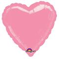 Loftus International 18 in. Metallic Pink Heart HX Balloon, 6PK A1-2806